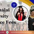Annamalai University Distance Fees