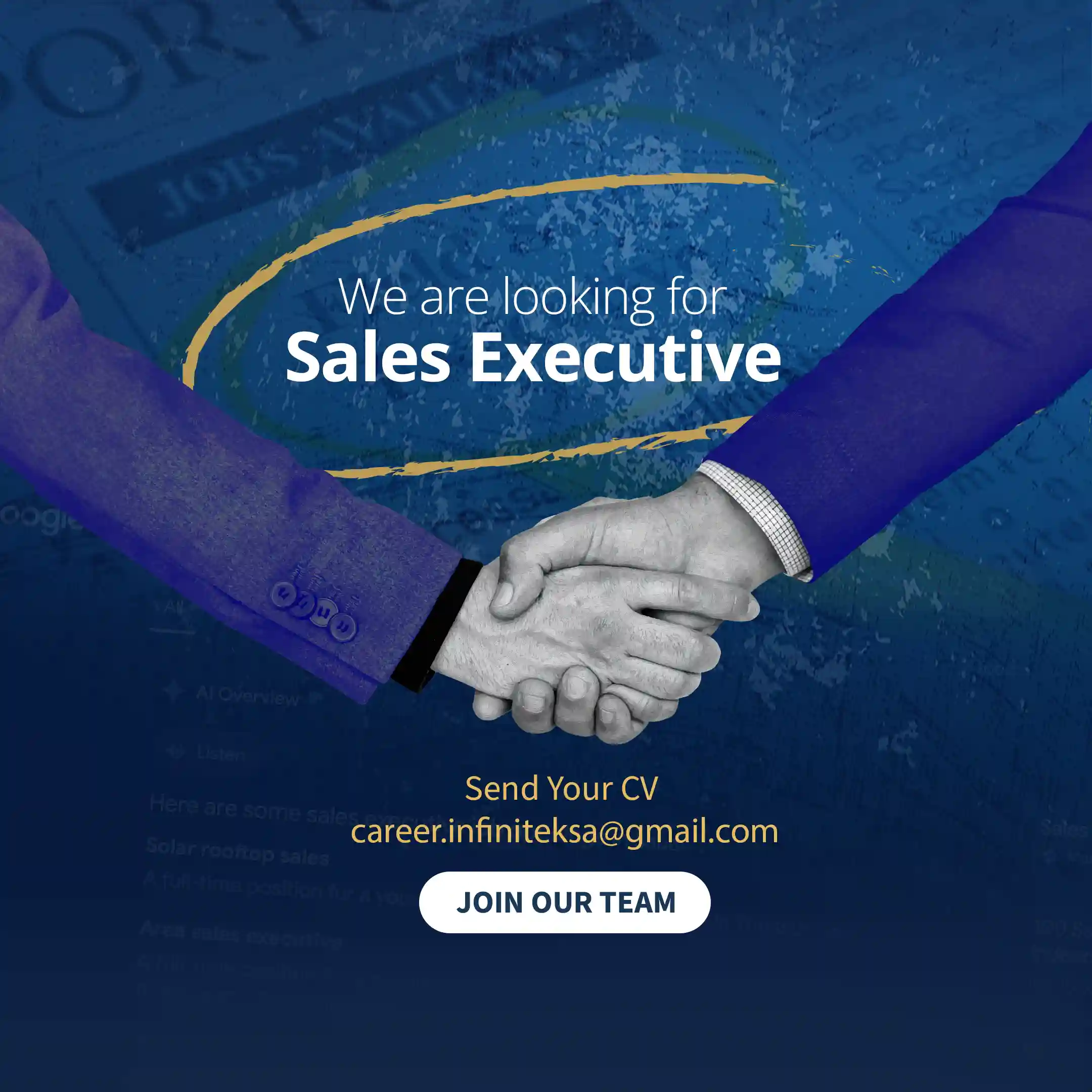 Al Malaz, Jobs, Sales Executive