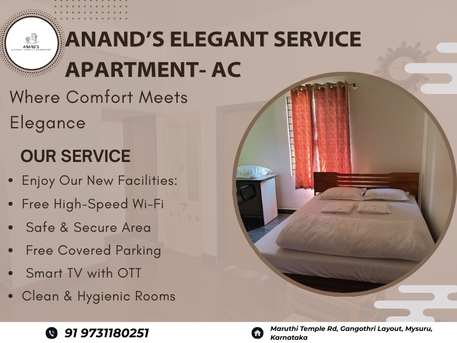 Bangalore, Household, Service Apartments In Gokulam
