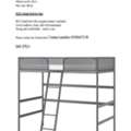 SAR 375,  IKEA Bunk Bed For Sale. Maximum  Load Capacity 100kg.