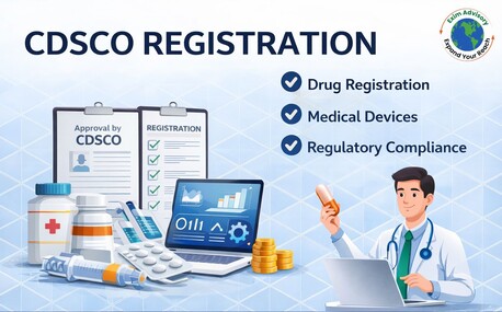 Noida, Legal, Complete CDSCO Registration Guide For India | Exim Advisory