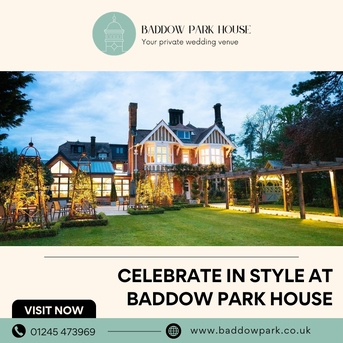 London, Business, Celebrate In Style At Baddow Park House