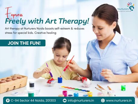 Noida, Counseling, Express Freely With Art Therapy For Kids In Noida