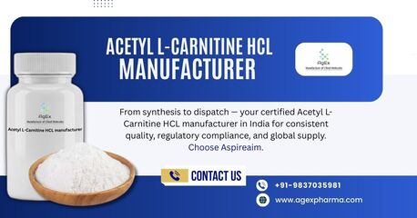 Lucknow, Health & Beauty Items, Pure Grade Nutra Acetyl L-Carnitine HCL Manufacturer In India Trusted