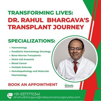 Gurugram, Health, Dr. Rahul Bhargava Best Leukemia Doctors In India