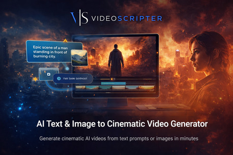 Chicago, Marketing, VideoScripter Studio &ndash; AI Text & Image To Cinematic Video Generator