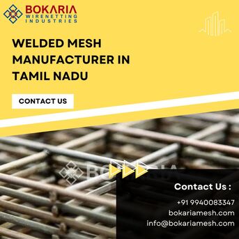Chennai, Industrial Machinery, Welded Mesh Manufacturer In Tamil Nadu