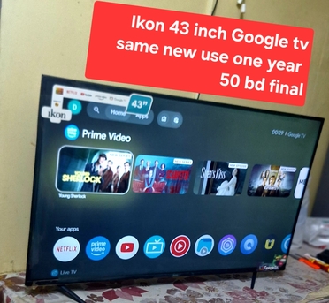 Manama, Electronics, BHD 50,  43 Inch Smart Google Tv 50 Bd Final Same New Msg 3670 8372 Wts Ap No Cl