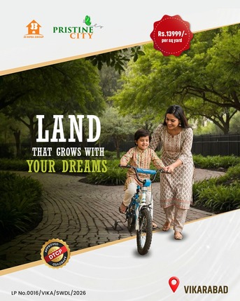 Hyderabad, Real Estate For Sale, INR 2800000,  2 BR,  200 Sq. Yard,  Smart Investors Are Choosing Vikarabad &ndash; Join Now!, The Next Investment Hub,JB Infra Group