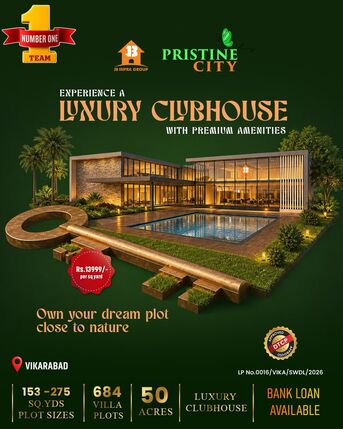 Hyderabad, Real Estate For Sale, INR 2800000,  2 BR,  200 Sq. Yard,  Smart Investors Are Choosing Vikarabad &ndash; Join Now!, The Next Investment Hub,JB Infra Group
