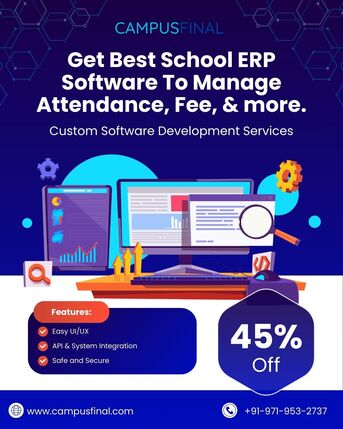 Mumbai, Software Development, Best School Erp Software 2026
