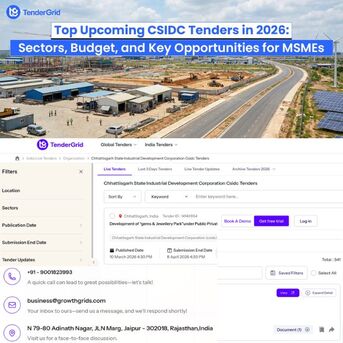 Jaipur, Business, Top Upcoming CSIDC Tenders In 2026: Key Opportunities For MSMEs