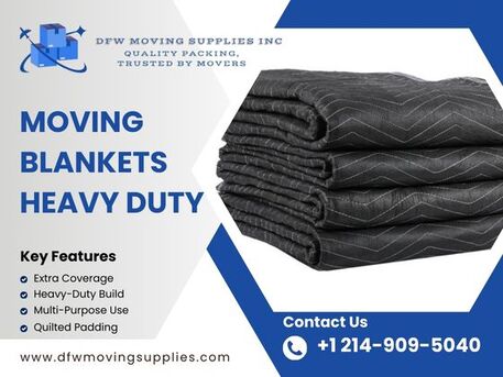 Dallas, Household Items, USD 15,  Moving Blankets Heavy Duty Near Me In Farmers Branch, Texas &ndash; Protect Your Furniture Today
