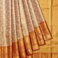 Elegant Golden Colour Pattu Saree Designs | Mavuris