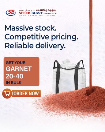 Abu Dhabi, Cleaning, Why Garnet 20/40 Is Becoming The First Choice For Shipyards And Oil & Gas Surface Preparat