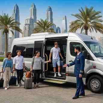 Dubai, Automotive, Reliable Van Rental Dubai For Group Travel, Events, Airport Transfers
