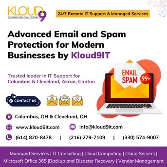 New York, Computer, Advanced Email And Spam Protection For Modern Businesses By Kloud9IT