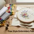 Buy Creative Embroidery Fabric For Beautiful Hand Stitching At Willow Farbics