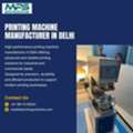 Printing Machine Manufacturer In Delhi