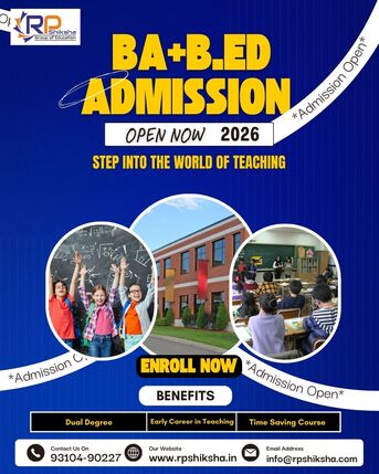 New Delhi, Education, Admissions Open BA+B.ED
