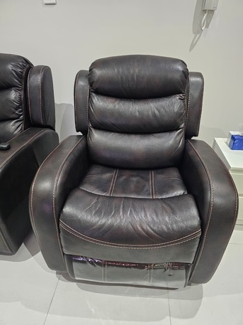 Al Khobar Al Shamalia, Furniture, SAR 1100,  Leather Rocking Recliner Sofa Khobar