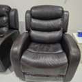 SAR 1200,  Faux Leather Rocking Recliner Sofa