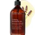USD 21,  Calming Massage Oil For Relaxing Home Spa Moments
