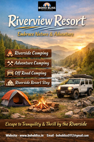 Mumbai, Restaurants, Riverview Resort &ndash; Experience Adventure Camping And Riverside Stay In Nature