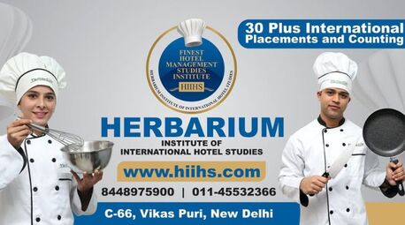 New Delhi, Education, Best Hotel Management Institute In Delhi - HIIHS