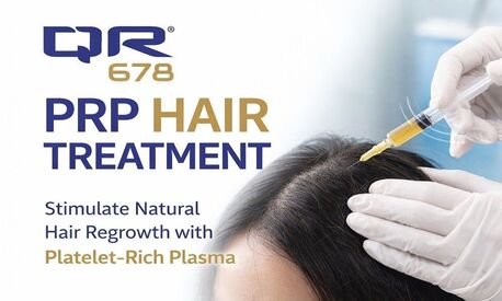 Mumbai, Health, Effective PRP Hair Treatment At QR678 For Hair Regrowth