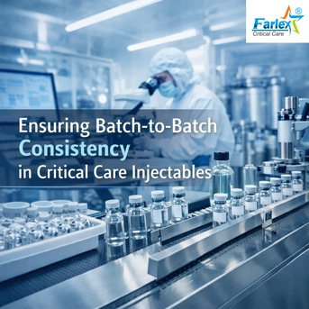 Mumbai, Medical, How Critical Care Injectable Manufacturers Ensure Batch-to-Batch Consistency