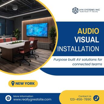 New York, Technical, Audio Visual Installation In New York