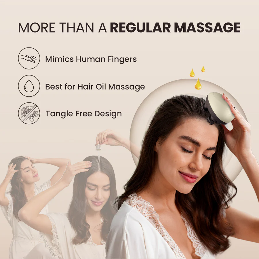 Ahmedabad, Health & Beauty Items, INR 1299,  Best Head Massager For Stress Relief & Scalp Massage