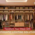 Smart Wardrobe Lighting Solutions | Sensinova India