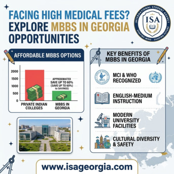 Mumbai, Business, Why Students Are Exploring MBBS In Georgia For Affordable Medical Education