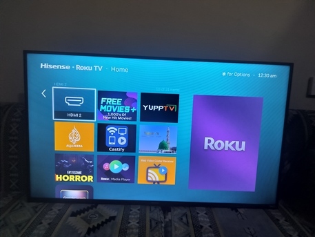 Riffa, Electronics, BHD 50,  Hisense 43 Inch 4k UHD Smart Led Tv With Remote