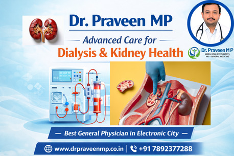Bangalore, Health, Dr. Praveen MP &ndash; Advanced Care For Dialysis & Kidney Health