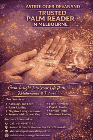 Melbourne, Health, Palm Reader In Melbourne