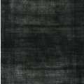 USD 1400,  9x12 Black Vintage Distressed Overdyed Persian Rug - 108972