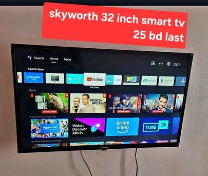 Manama, Electronics, BHD 25,  Tcl And Skyworth Smart Tv 32 Inch Each 25 Bd Last Msg 3670 8372 Wts Ap No Call