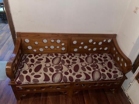 Al Shemaysi, Furniture, SAR 175,  Dining Table & Chairs And Wooden Bench For Sale.
