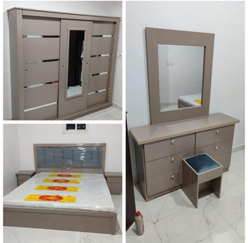 Al Aziziyah, Furniture, SAR 11,  New Bedroom Set Single Bed And Wardrobe