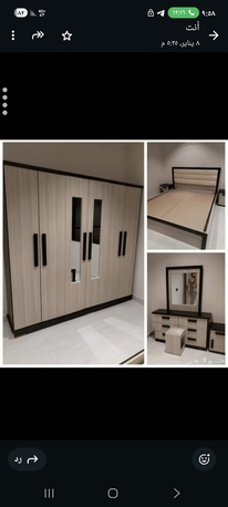 Al Aziziyah, Furniture, SAR 11,  New Bedroom Set Single Bed And Wardrobe