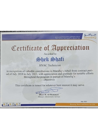 Dammam, Job Seekers, HVAC TECHNICIAN