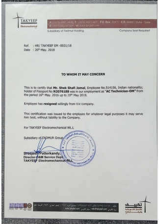 Dammam, Job Seekers, HVAC TECHNICIAN