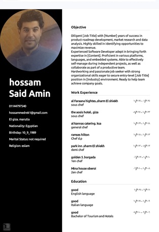 Riyadh, Job Seekers, Chef International