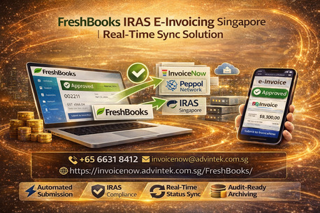 Singapore, Legal, FreshBooks IRAS E-Invoicing Singapore | Real-Time Sync Solution