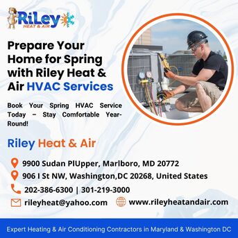 New York, Air Conditioning, Prepare Your Home For Spring With Riley Heat & Air HVAC Services