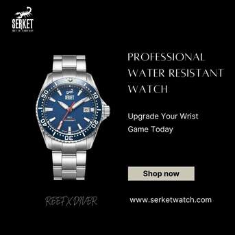 New York, Watches, USD 349,  Premium Professional Water Resistant Watch &ndash; Serket REEF X