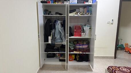 Al Khobar Al Shamalia, Furniture, SAR 700,  White Wardrobe For Sale